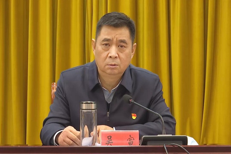 县委书记吴宣出席会议并作讲话,县委副书记,县长王润主持会议,县领导